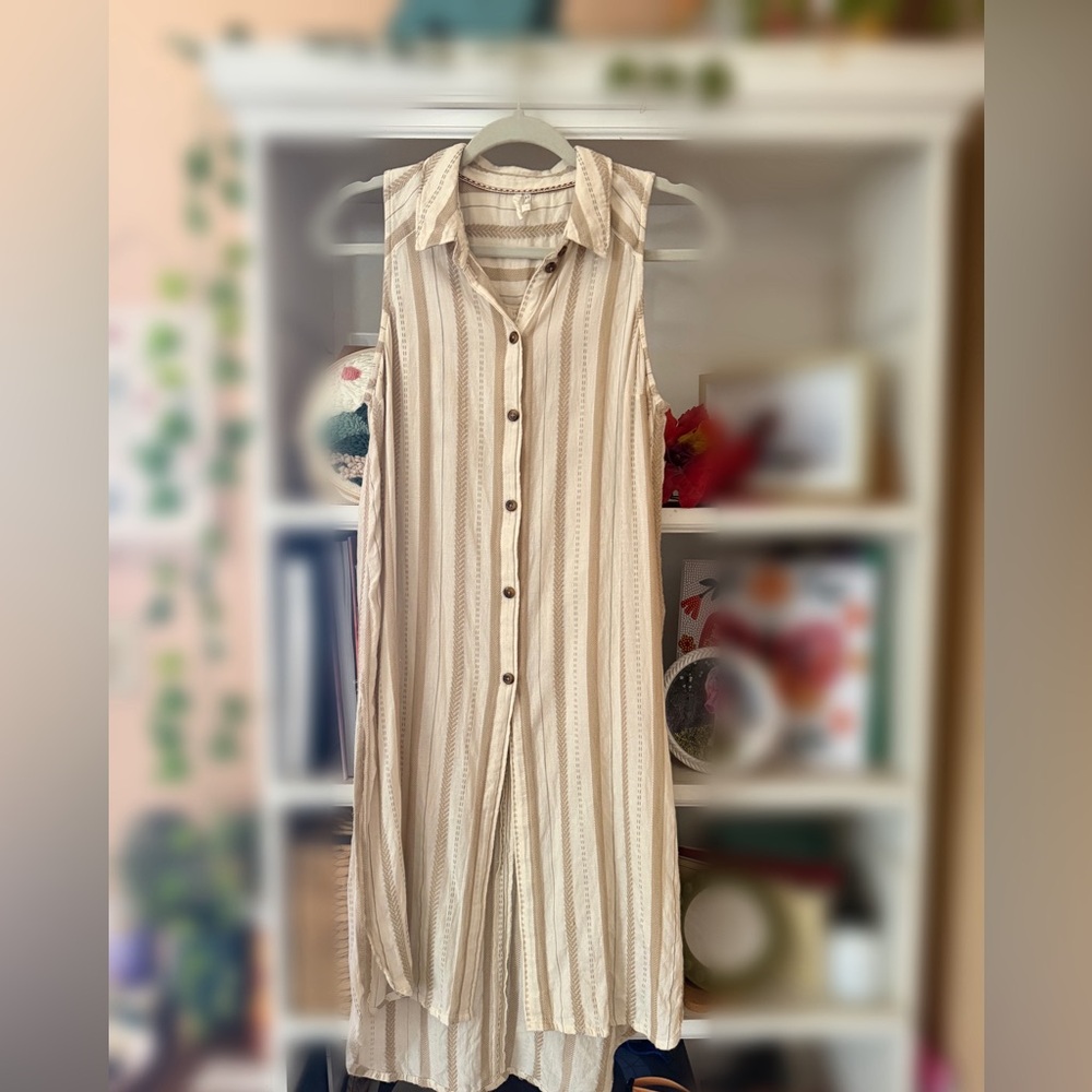 Anthropologie Delphine Tunic Dress Medium